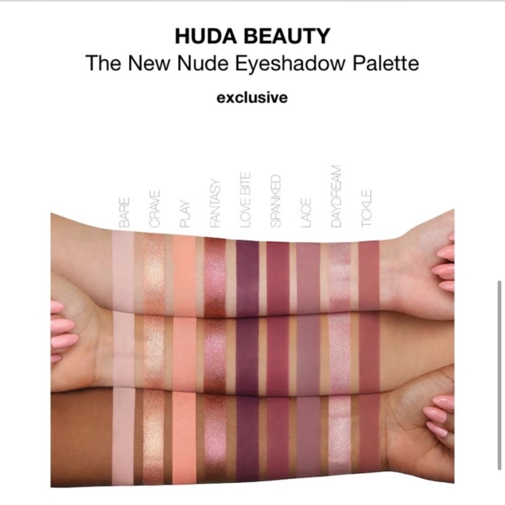 Huda Beauty New Nudes Eyeshadow Palette w Box - Picture 10 of 16